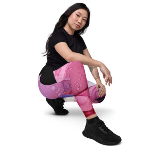 AI 9B Crossover leggings with pockets